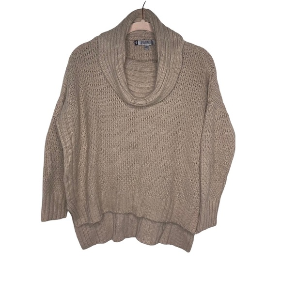 JENNIFER LOPEZ Pink Oversized Cowl Neck Sweater XS - Picture 3 of 8